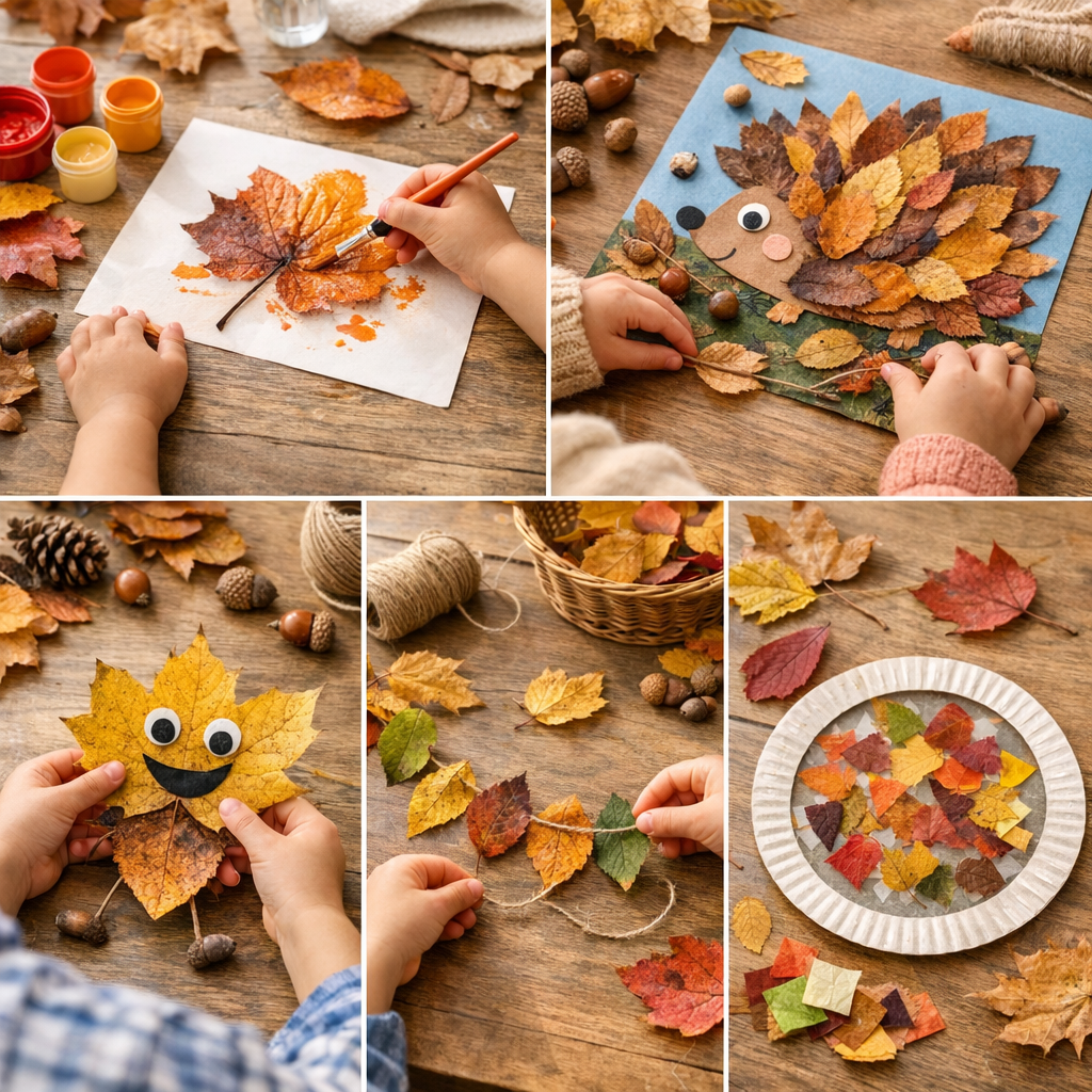 5 activités manuelles d’automne qui résistent aux feuilles imparfaites