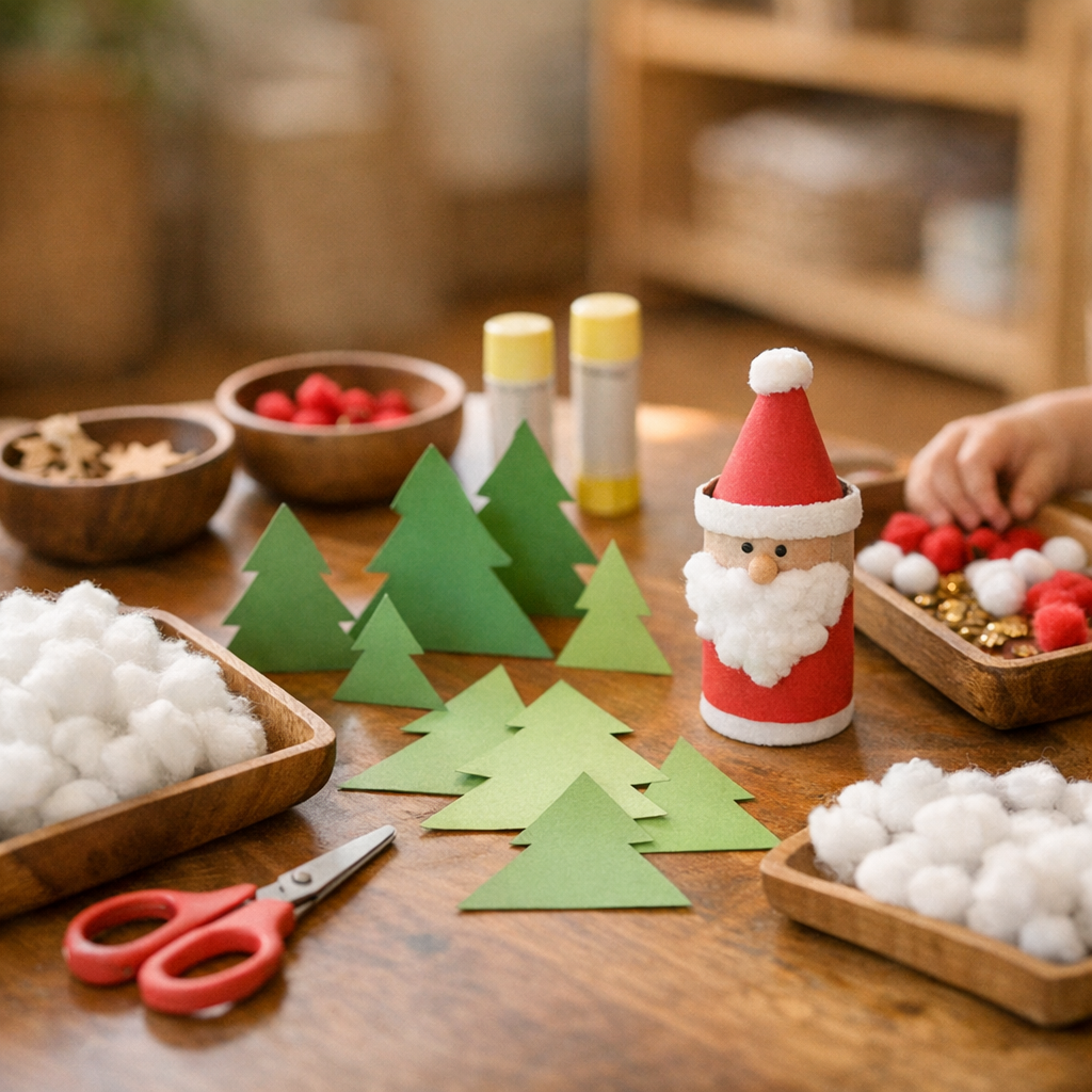 Quelle activité manuelle en maternelle pour Noël choisir ?