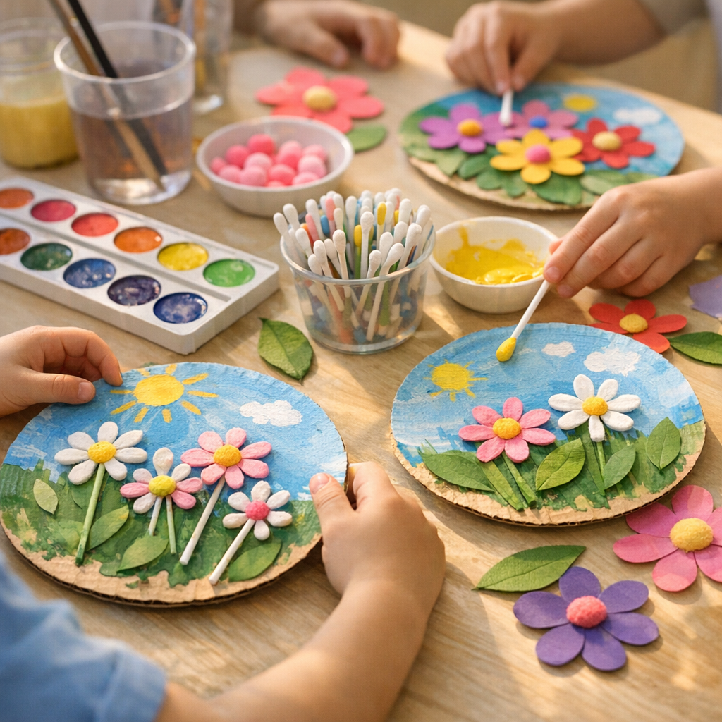 L’Activité manuelle de Printemps en maternelle se décline en 15 idées
