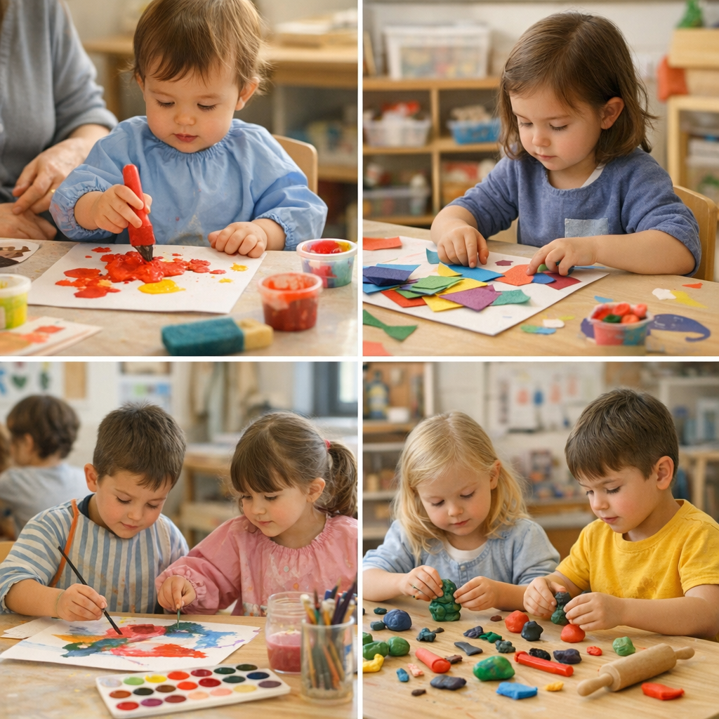 Quelle activité artistique choisir selon l’âge&nbsp;: TPS, PS, MS ou GS&nbsp;?