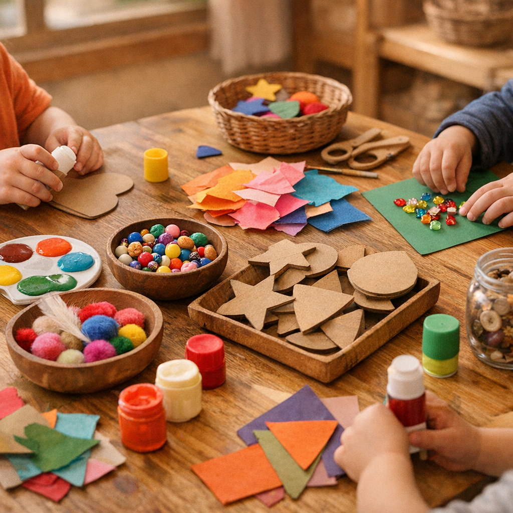 Quelles Activités manuelles faciles proposer en maternelle ?