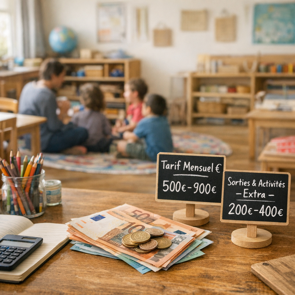 Prix d’une école alternative à Paris&nbsp;: fourchettes et frais à prévoir