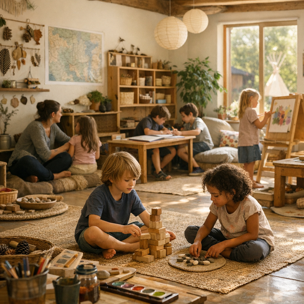 À quoi ressemble une école alternative au quotidien&nbsp;?
