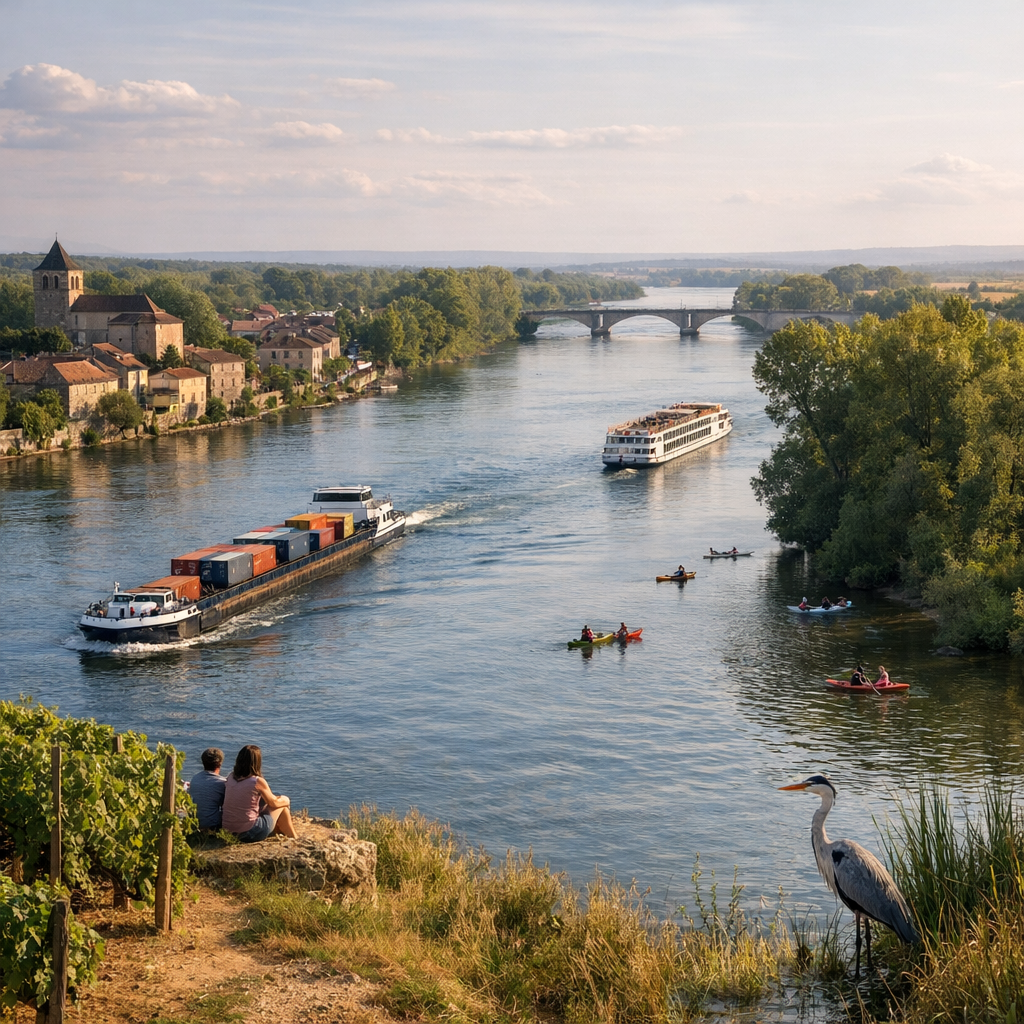 Rôles des fleuves en France : économie, culture et biodiversité