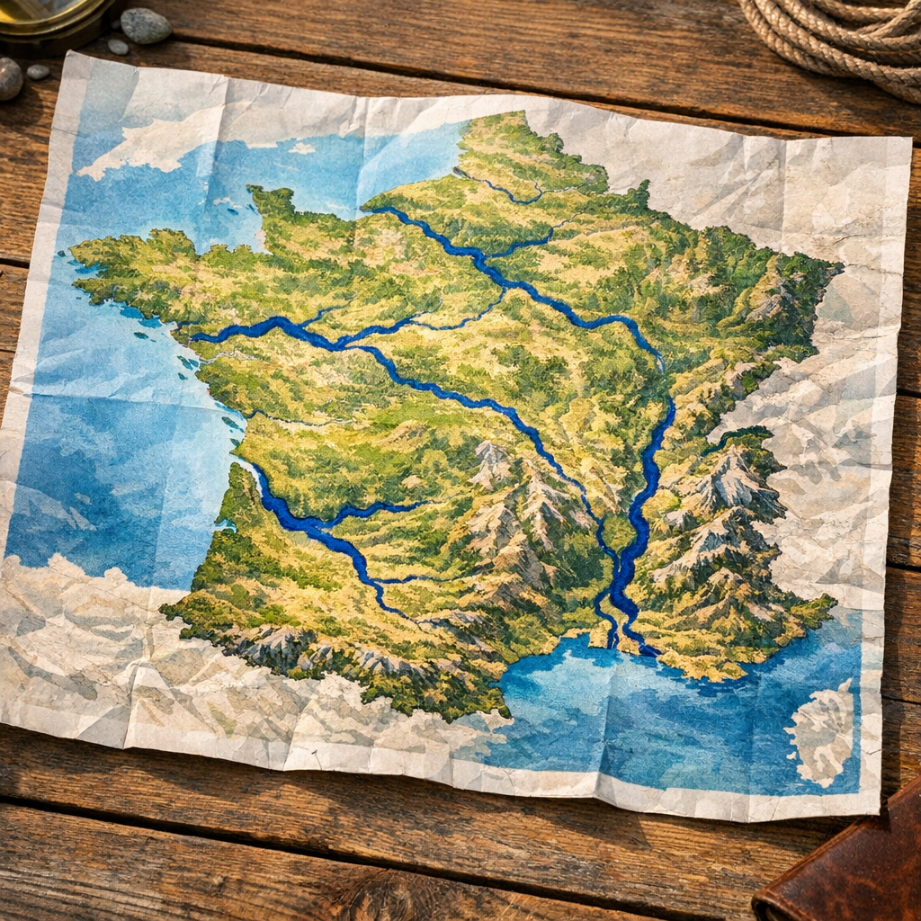 Quels sont les fleuves de la France et comment les retenir ?