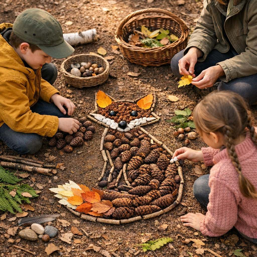 Comment faire du land art animaux avec les enfants&nbsp;: méthode en 6 étapes