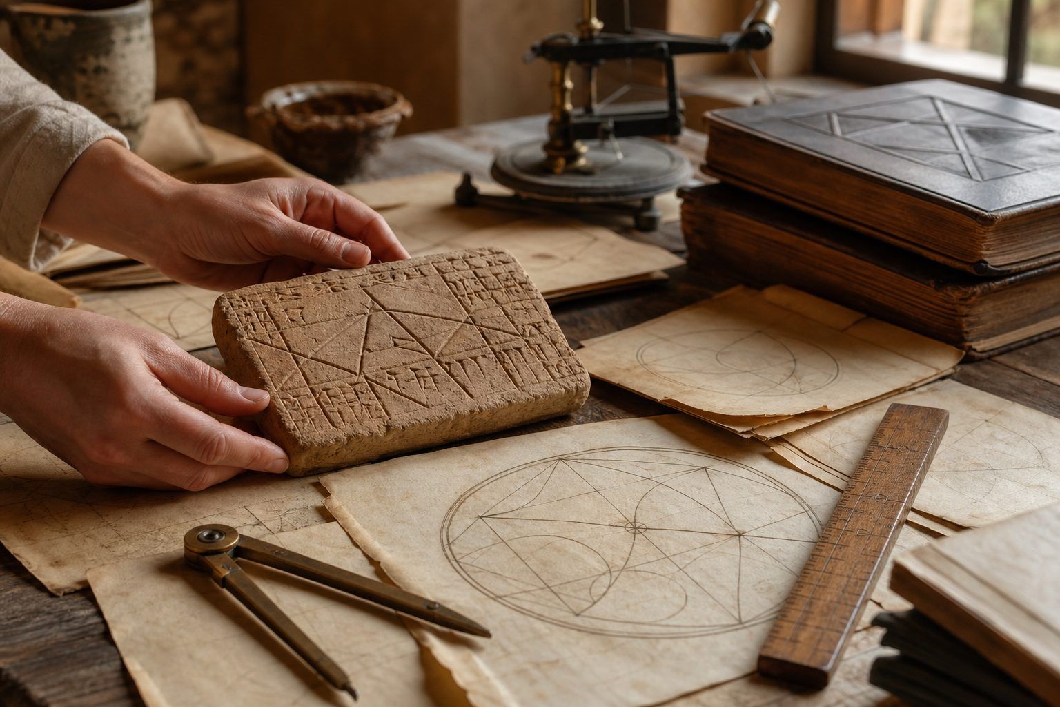 Histoire du nombre pi : une découverte construite au fil des siècles