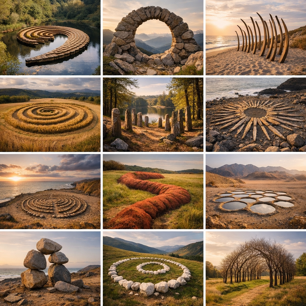 10 œuvres de land art à découvrir sans refaire le même top 10