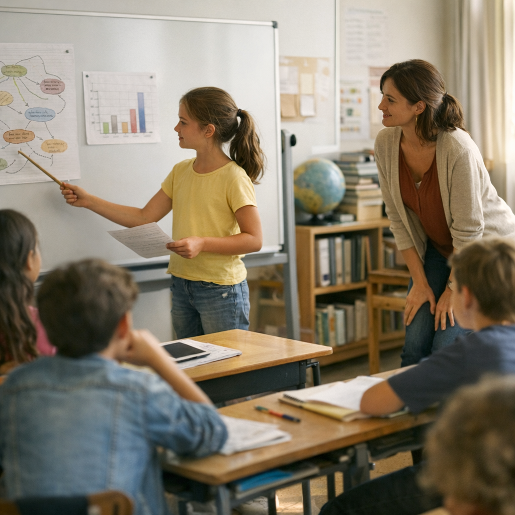Repenser les rôles dans la classe&nbsp;: élève acteur, enseignant guide