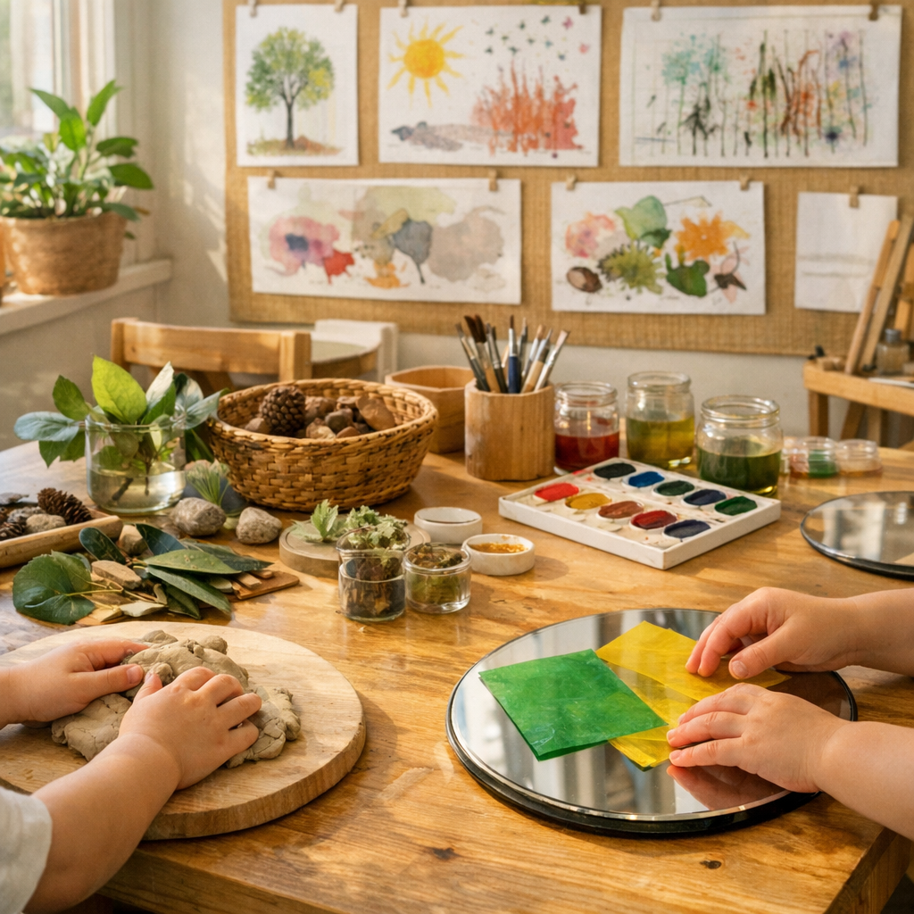 La Pédagogie Reggio aide l’enfant à penser par les arts