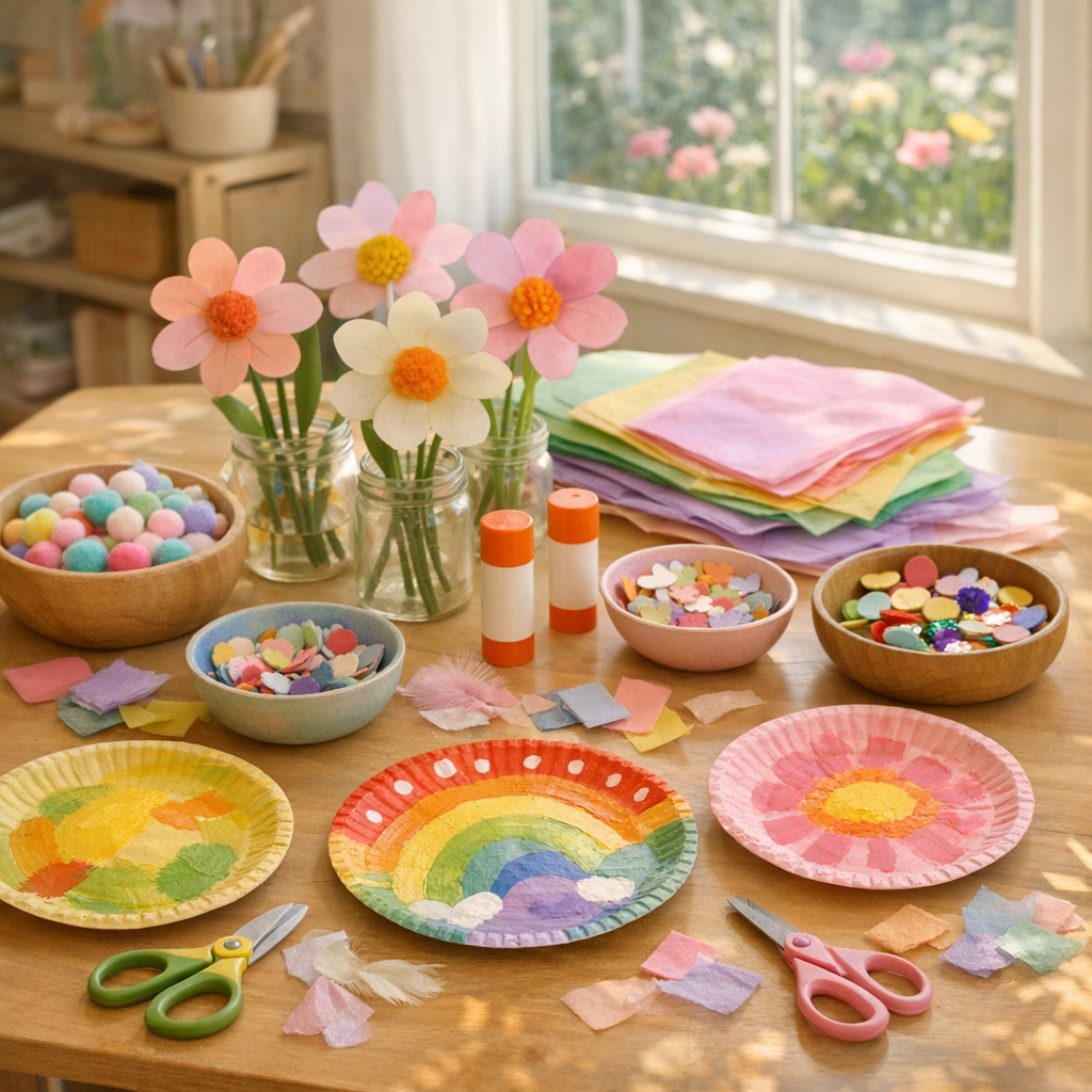 Que faire au Printemps comme activité manuelle en maternelle ?