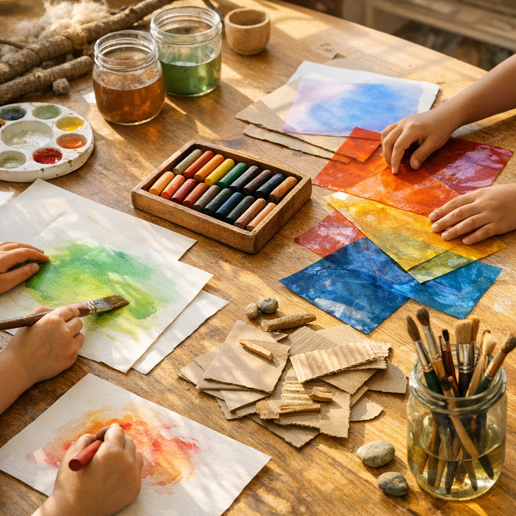 Les programmes d’Arts plastiques au Cycle 2 prennent vie en classe