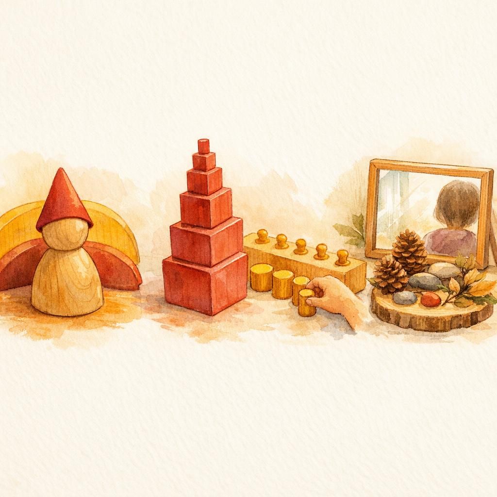 Steiner vs Montessori vs Reggio : a comparative overview