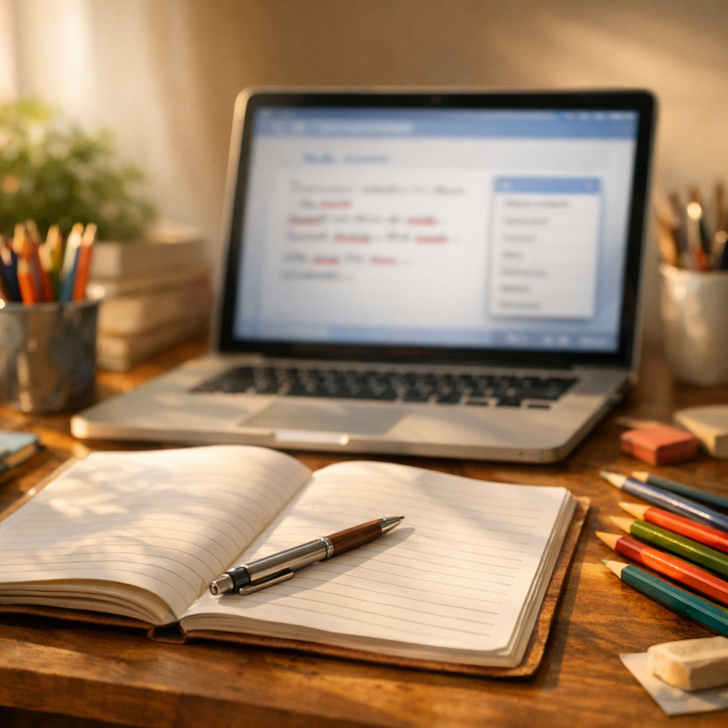 La vérification d’orthographe : 5 correcteurs qui font progresser